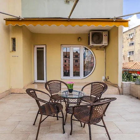 New Bazaar Panorama By Pikhost * Tirana