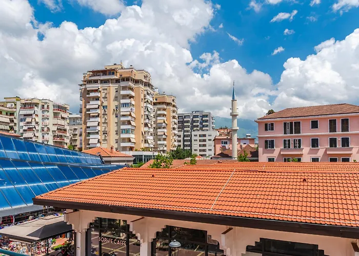 New Bazaar Panorama By Pikhost Τίρανα